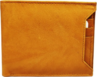 Vinayakart Men Brown Genuine Leather Wallet(6 Card Slots)