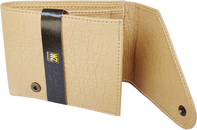 WENZEST Men Beige Artificial Leather Wallet(3 Card Slots)