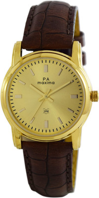49% OFF on MAXIMA Gold Analog Watch - For Women 49% OFF on MAXIMA Gold Analog Watch - For Women