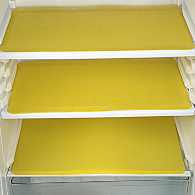 E-Retailer Fridge Mat(Width: 30 cm, Yellow)