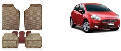Autofetch Rubber Standard Mat For  Fiat Punto(Beige)
