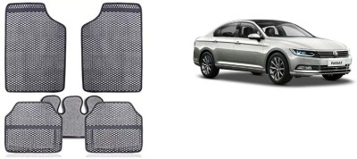 Autofetch Rubber Standard Mat For  Volkswagen Passat(Grey)
