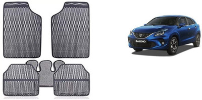 Autofetch Rubber Standard Mat For  Maruti Suzuki Baleno(Grey)
