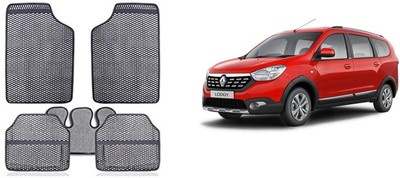 Autofetch Rubber Standard Mat For  Renault Lodgy(Grey)