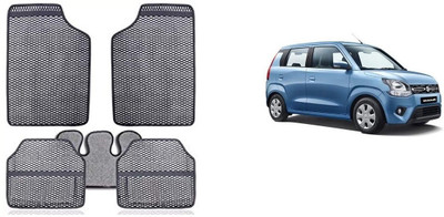 Autofetch Rubber Standard Mat For  Maruti Suzuki WagonR(Grey)