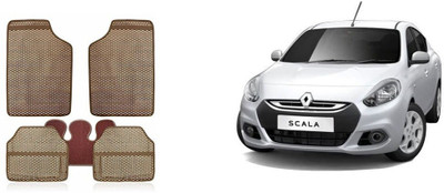 Autofetch Rubber Standard Mat For  Renault Scala(Beige)