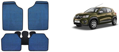 Autofetch Rubber Standard Mat For  Renault Kwid(Blue)