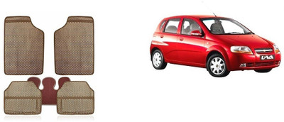 Autofetch Rubber Standard Mat For  Chevrolet UVA(Beige)