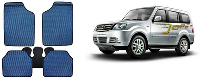 Autofetch Rubber Standard Mat For  Tata Sumo Grande(Blue)