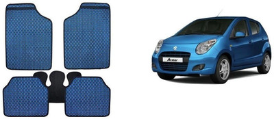 Autofetch Rubber Standard Mat For  Maruti Suzuki A-Star(Blue)
