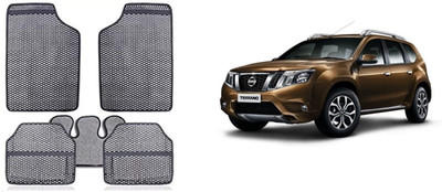 Autofetch Rubber Standard Mat For  Nissan Terrano(Grey)