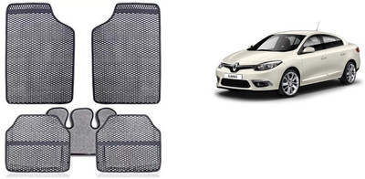Autofetch Rubber Standard Mat For  Renault Fluence(Grey)