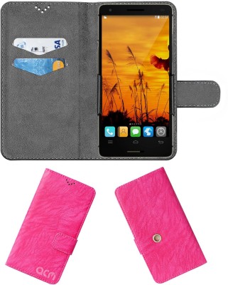 ACM Flip Cover for Infocus M808(Pink, Cases with Holder, Pack of: 1)