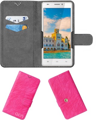 ACM Flip Cover for G'hong V12(Pink, Cases with Holder, Pack of: 1)