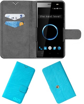 ACM Flip Cover for Xolo Era 1x Pro(Blue, Cases with Holder, Pack of: 1)