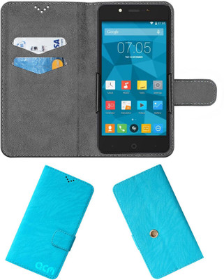 ACM Flip Cover for Zopo Color E1(Blue, Cases with Holder, Pack of: 1)