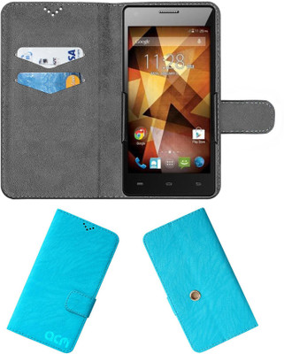 ACM Flip Cover for Spice Xlife 511 Pro(Blue, Cases with Holder, Pack of: 1)