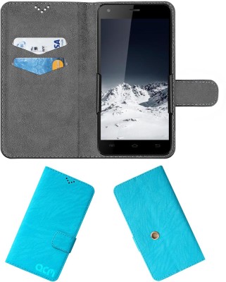 ACM Flip Cover for Swipe Konnect Grand(Blue, Cases with Holder, Pack of: 1)