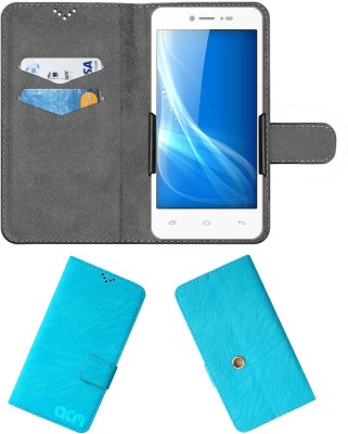 ACM Flip Cover for Mafe Shine M810(Blue, Cases with Holder, Pack of: 1)