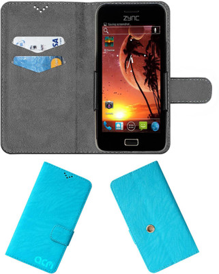 ACM Flip Cover for Zync Cloud Z5(Blue, Cases with Holder, Pack of: 1)