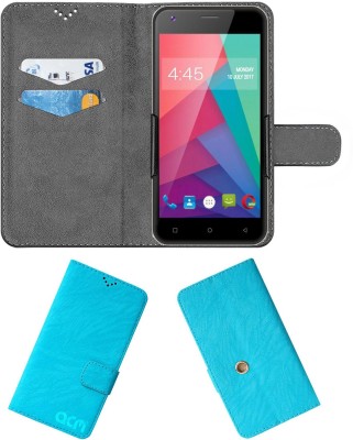 ACM Flip Cover for Swipe Konnect Power(Blue, Cases with Holder, Pack of: 1)