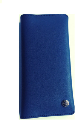 Realtech Pouch for Motorola Moto E3 Power(Blue, Dual Protection)