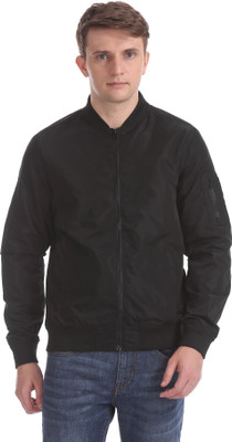 FLYING MACHINE Full Sleeve Solid Men Jacket