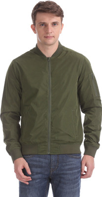 Flying machine olive green jacket discount