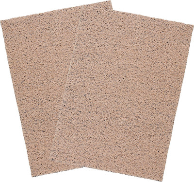 KUBER INDUSTRIES Rubber Bathroom Mat(Cream, Free, Pack of 2)