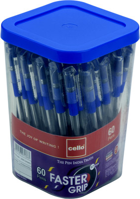 Cello Faster Grip Ball Pen (Pack of 60)