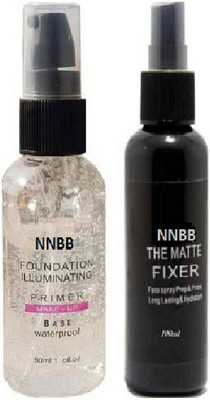 nnbb MAKE UP FIXER Primer  - 30 ml(black , white)