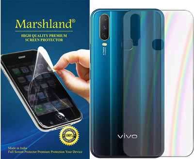 MARSHLAND Back Screen Guard for for Vivo U10�Rainbow, Rainbow Effect(Pack of 1)