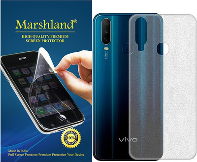 MARSHLAND Back Screen Guard for Vivo U10, matte finish(Pack of 1)