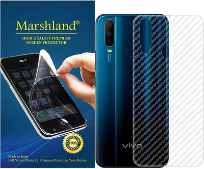 MARSHLAND Back Screen Guard for for Vivo U10�Carbon(Pack of 1)