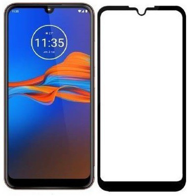 BRENZZ Edge To Edge Tempered Glass for MOTOROLA E6S(Pack of 1)