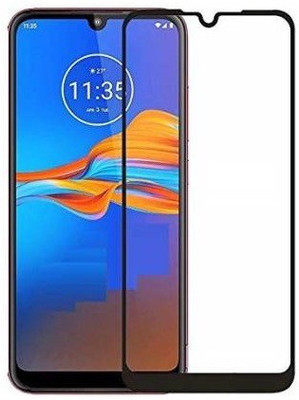 BRENZZ Edge To Edge Tempered Glass for MOTOROLA E6S(Pack of 1)