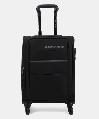 Provogue P4W2-20-TPG -BLACK Expandable  Cabin Luggage - 20 inch (Black)