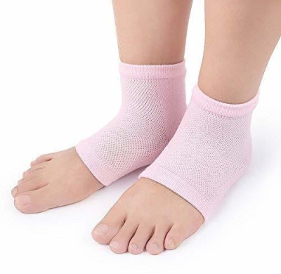 curve creation Silicone Gel Heel Socks for Dry Hard Cracked,Pain Relief, Foot Care,1 Pair Heel Support(Multicolor)