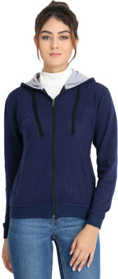 TEEMOODS Full Sleeve Solid Women Sweatshirt