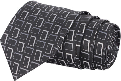 RIYASAT Geometric Print Tie
