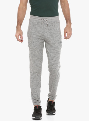 Force NXT Super Combed Cotton Jogger Solid Men Grey Track Pants
