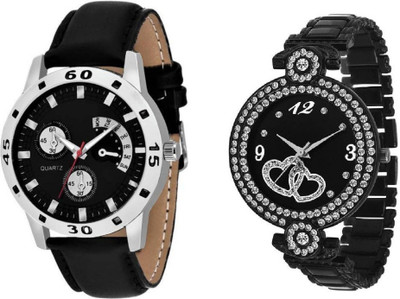 Lizzy LZ- 61-122 ANALOG QUARTZ COMBO PACK OF 2 Watch - For Boys & Girls Analog Watch - For Men & Women