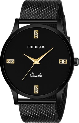 RIDIQA RD-324 Ridiqa Analogue Black Dial Luxury | Men's & Boy's Watch Analog Watch  - For Men