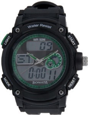 SF Ocean Analog Digital Watch For Men SF Wrist Watches