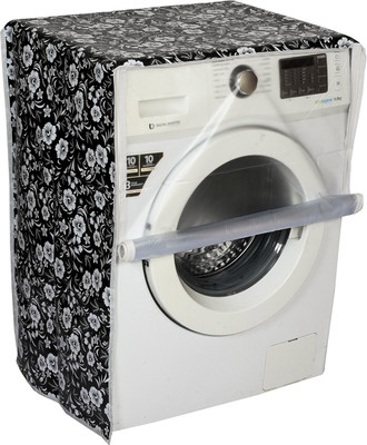 SWASTIK Front Loading Washing Machine  Cover(Width: 60 cm, Black)