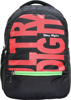 Ultra Digits 16 inch Laptop Backpack(Black)