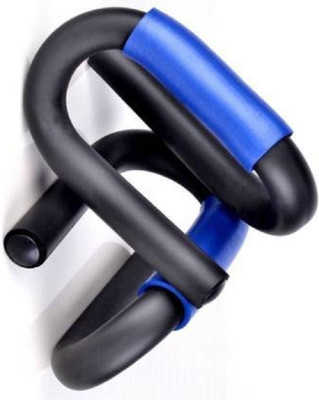 hasya big store Rubbercoated Pushup Stand Push-up Bar (Black) Push-up Bar(Black)