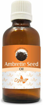 Crysalis Ambrette Seed Oil Pure & Natural With Dropper 50ml(50 ml)