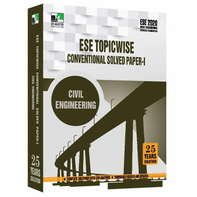 ESE 2020 - Civil Engineering ESE Topicwise Conventional Solved Paper - 1(English, Paperback, unknown)