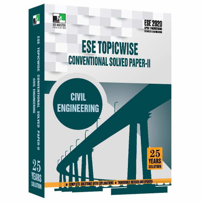 ESE 2020 - Civil Engineering ESE Topicwise Conventional Solved Paper - 2(English, Paperback, unknown)